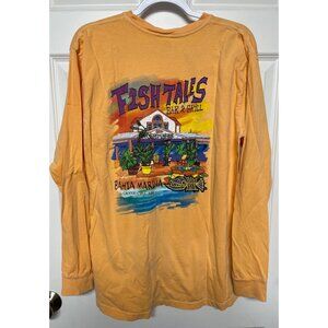 Fish Tails womans L Long Sleeve Tee Ocean City MD